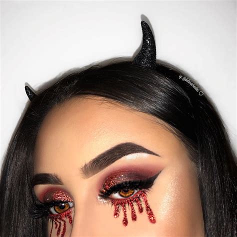 easy devil makeup looks